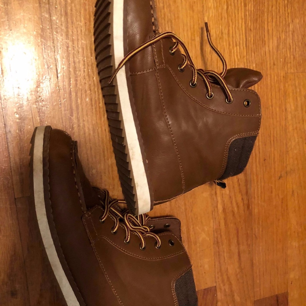 old navy boys brown shoes